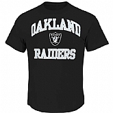 Oakland Raiders Majestic Big and Tall Heart x26 Soul III WEM T-Shirt - Black,baseball caps,new era cap wholesale,wholesale hats